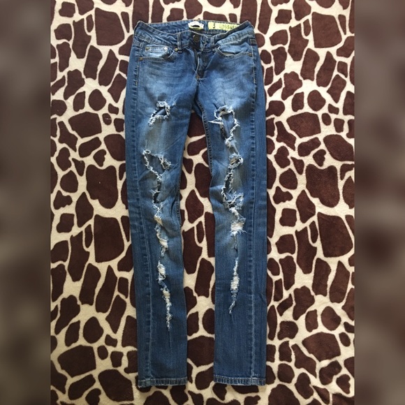 GUC Indigo Rein Skinny Jeans size 3 - Picture 1 of 2